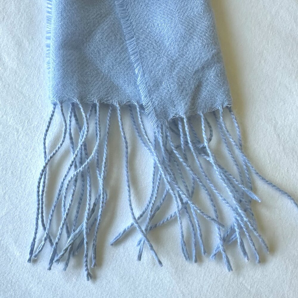 Blue Evening Shawl - Picture 2 of 12